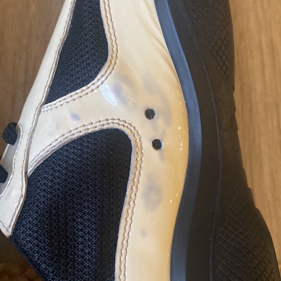 PRADA America's Cup White Leather and Nylon Mesh Sneakers Prada Size 9 1/2 - Picture 5 of 8